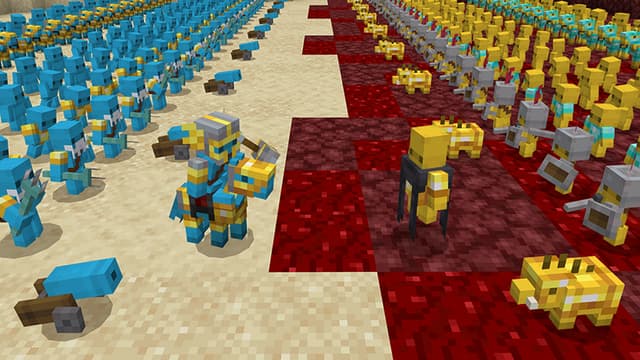Minecraft Soliders Mini Soldiers Add-On by Team Vaeron – Minecraft Marketplace Add-On ...
